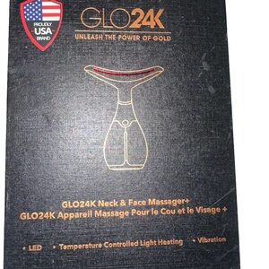 GLO24K Neck & Face Massager new open box ￼
